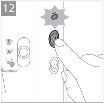 Descaling - Start the second descaling cycle