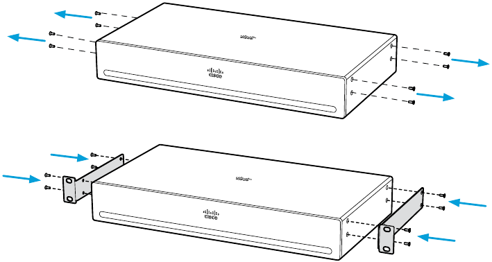 Mounting the codec in a rack