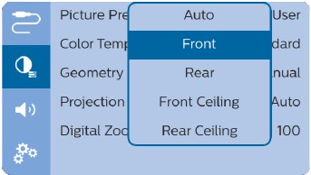 Placement - Front table - Step 2