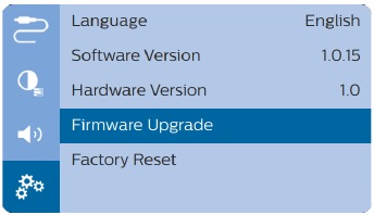 Update SW through USB
