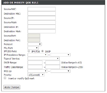 IP QoS Configuration - Step 2