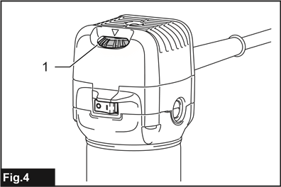 Speed adjusting dial