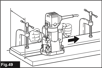 Straight guide - Step 3