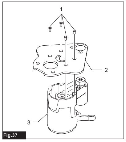 Using the base with the offset base plate and grip attachment