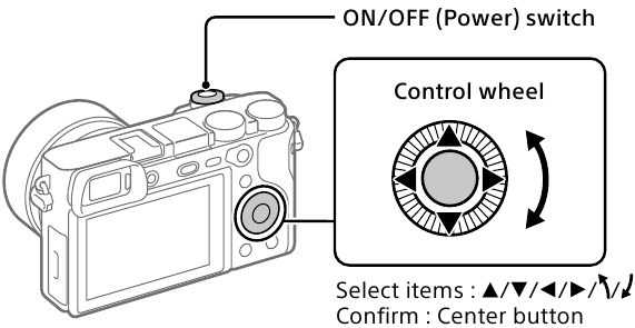 Setting the language and the clock