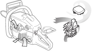 Air Injection centrifugal cleaning