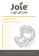 Joie Signature i-Level Pro Instruction Manual