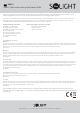 Solight 5B351 Quick Start Manual