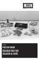 Weston VC03 Use & Care Manual