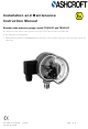 Ashcroft T5500 KF Installation And Maintenance Instruction Manual