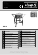 Scheppach HS110 Translation Of Original Instruction Manual