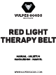 Vulpes Goods RED LIGHT THERAPY BELT Manual