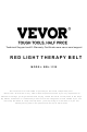 VEVOR BRL-1120 Quick Start Manual