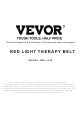 VEVOR BRL-1140 Quick Start Manual