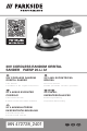 Parkside PAESP 20-Li A1 User Manual