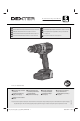 Dexter Laundry DT-CD 18/68 Li-i BL Assembly, Use, Maintenance Manual