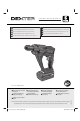 Dexter Laundry DT-HD 18 Li Assembly, Use, Maintenance Manual