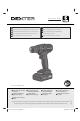 Dexter Laundry DT-CD 18/35 Li Assembly, Use, Maintenance Manual