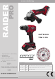 Raider PRO RDP-PBCDI20 User Manual