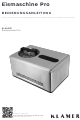Klamer Ice Cream Maker Pro Instruction Manual