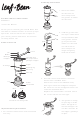 Leaf&Bean G0000041 Instruction Manual