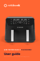 nutricook AIR FRYER DUO 2 FLEXZONE User Manual