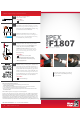 Sioux Chief POWER PEX F1807 Installation Manual