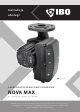 IBO NOVA MAX 40-120/250 Instruction Manual