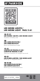 Parkside PACL 2 A1 Operation And Safety Notes