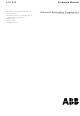 ABB ACS 600 Firmware Manual