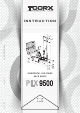 Garlando Toorx PLX-9500 Instructions Manual
