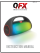 QFX BT-4 Instruction Manual