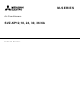 Mitsubishi Electric M Series Service Manual