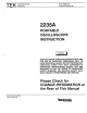 Tektronix 9235A Instruction Manual