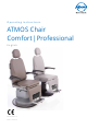 Atmos Chair Professional Operating Instructions Manual