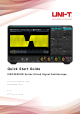 UNI-T MSO3000HD Series Quick Start Manual