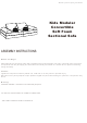 Flash Furniture HN-23112-GRY-GG Assembly Instructions