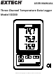 Extech Instruments SD200 User Manual