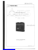 Toshiba VK-6M32 Instructions Manual