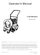 MTD 657 Operator's Manual