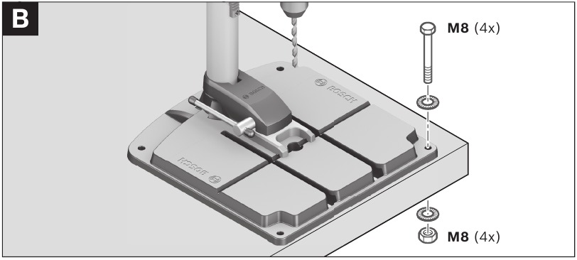 Assembly - Mounting to a Working Surface