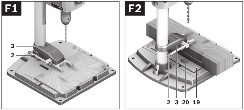 Operation - Clamping the Workpiece