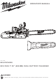 Milwaukee M18 FUEL F2CHS20 Operator's Manual