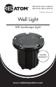 REDATOM RED-WELL-MR16-BRASS Product Manual