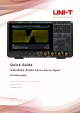 UNI-T MSO2000X Series Quick Manual