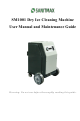 SANITMAX SM1001 User's Manual And Maintenance Manual