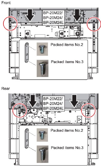 BP-CS11/BP-DE11 - Installation - Step 19