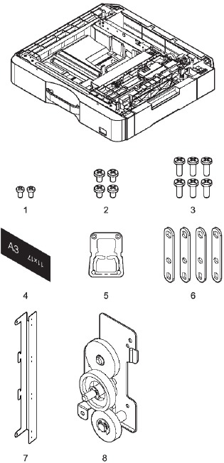 BP-CS11/BP-DE11 - Unpacking - Step 1