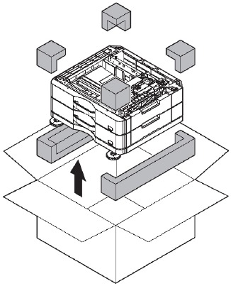 BP-CS11/BP-DE11 - Unpacking - Step 4