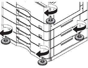 BP-DS12/DS13 (HIGH/LOW STAND) - Installation - Step 7